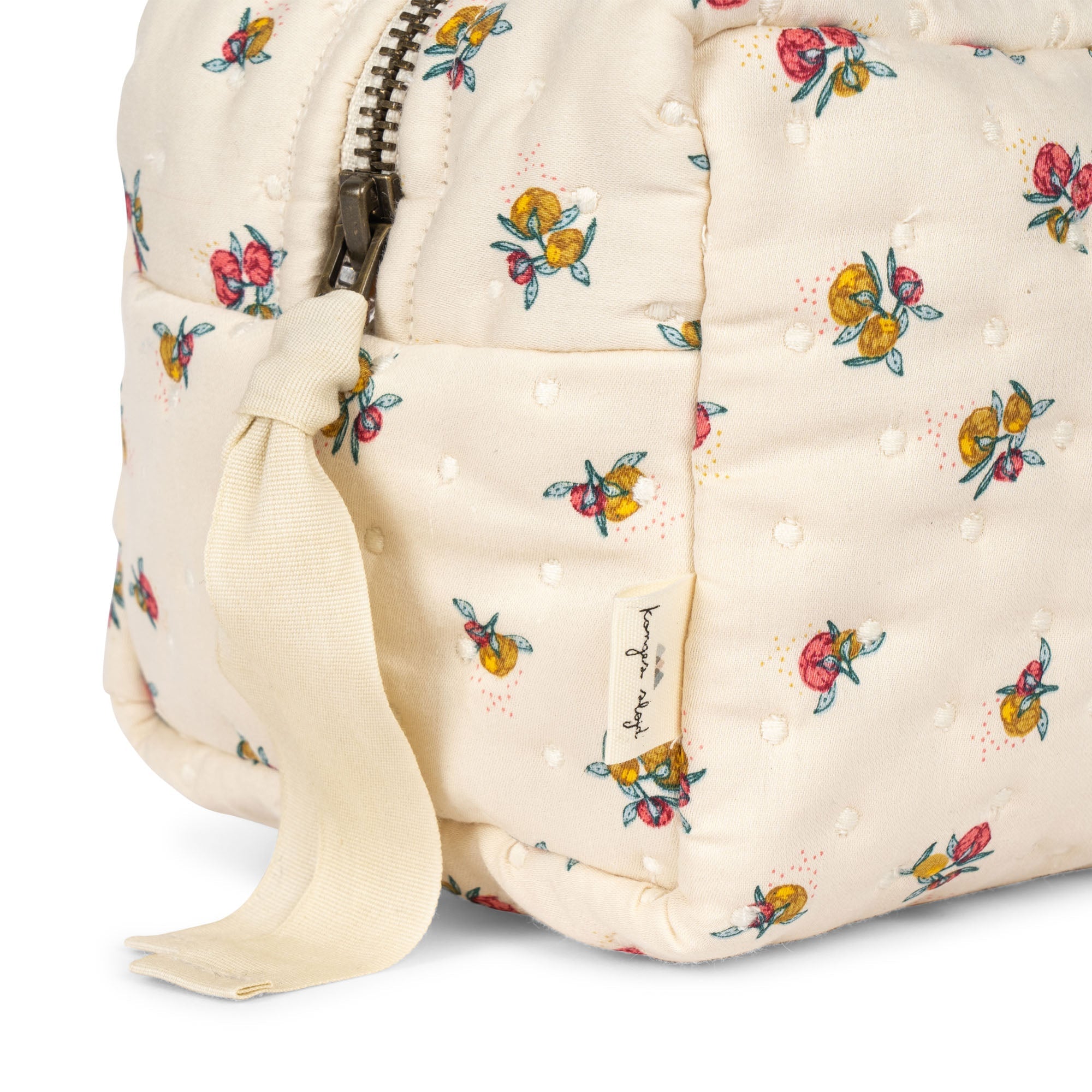 small quilted toiletry bag | peonia