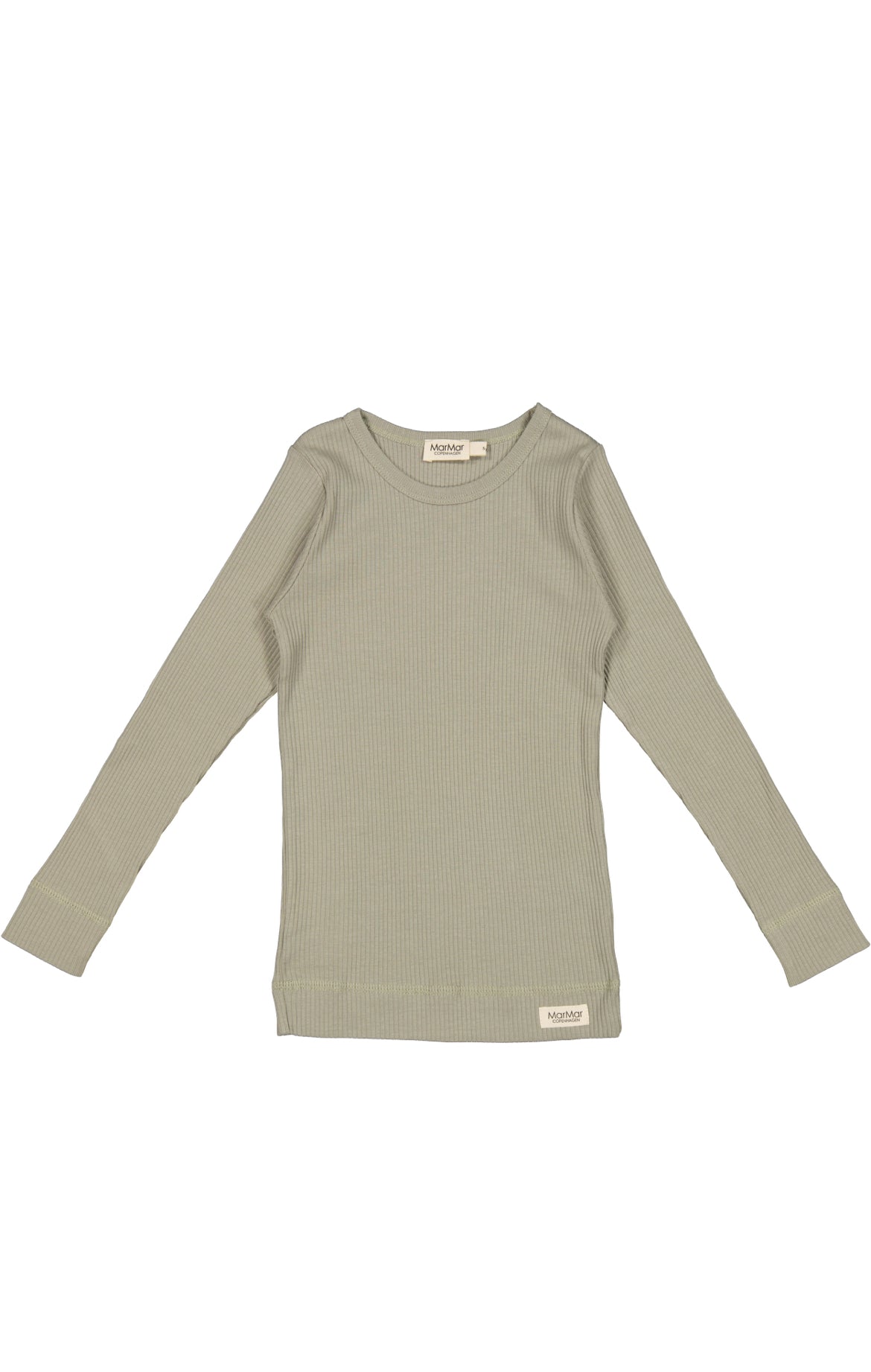 Plain Tee LS, T-shirt | Light Moss 12M