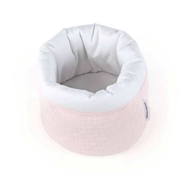 Round Baby Vanity Case | Pink